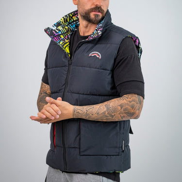 sprayground smanicato graffiti reversibl