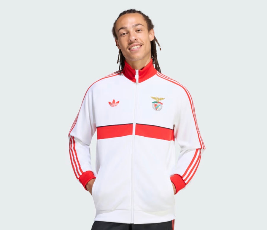 adidas benfica felpa con zip