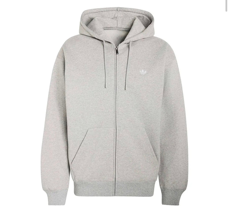 Adidas felpa con zip e capp