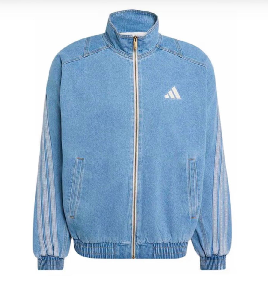 Adidas felpa denim uomo