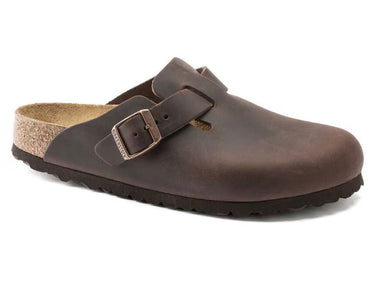 BIRKESTOCK BOSTON HABANA, OILED LEATHER
