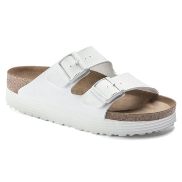 Birkenstock Arizona Grooved White Veg