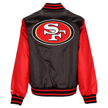 new erA SATIN BOMBER 49ERS