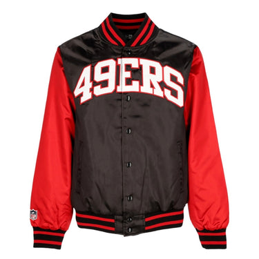 new erA SATIN BOMBER 49ERS