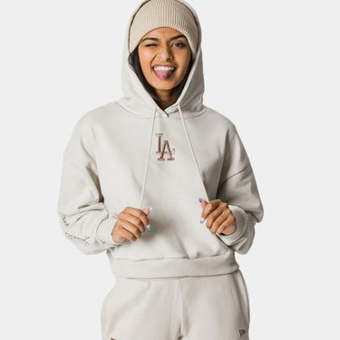 FEMALE MLB LIFESTYLE CROP HOODY FELPA