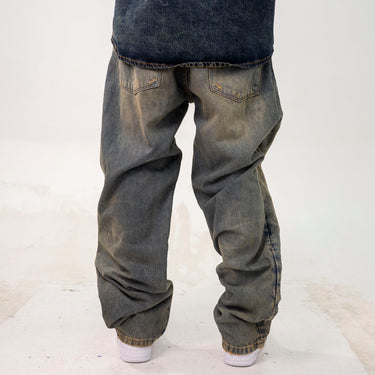 do not conform baggy jeans pantalone