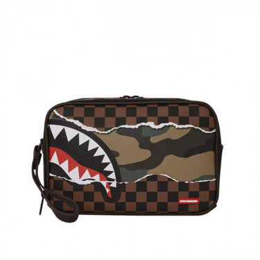 SPRAYGROUND TEAR IT UP CAMO TOILETRY - B