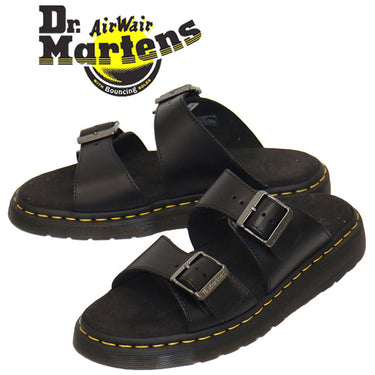 DR MARTENS JOSEF BLACK ANALINE slide