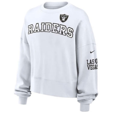 Fanatics x nike felpa crop raiders