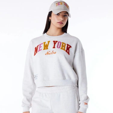 new era felpa girocollo newyork