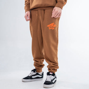 nike pantalone stampa arancione