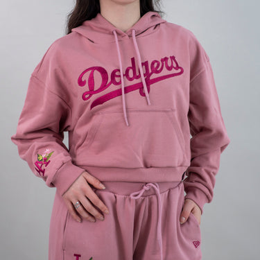 New era felpa crop yankees