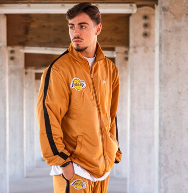new era felpa lakers con zip
