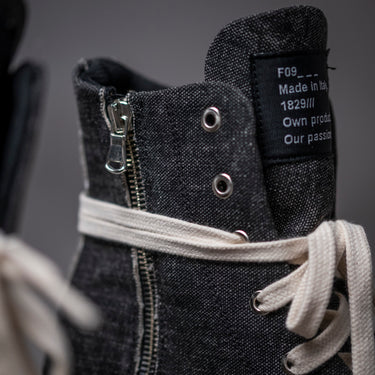 F09 miriam mid tela n.b. con zip