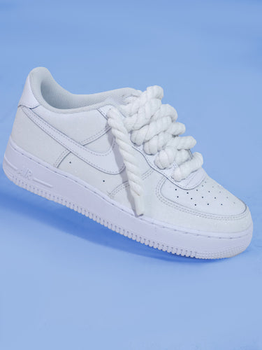 custom air force 1 glitter bianca gs