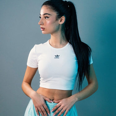 adidas t-shirt crop