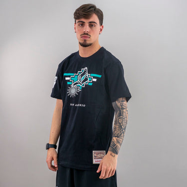 mitchell & ness t-shirt san antonio