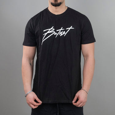 Butnot t-shirt scritta corsivo B maiusco