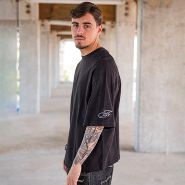 Forward t shirt con ricamo f doppia