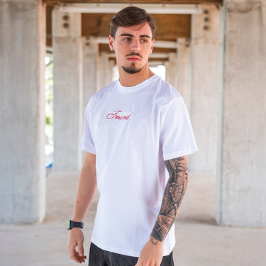 Forward t shirt con ricamo scritta