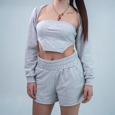 Forward cordinato donna 3 pezzi ricamo