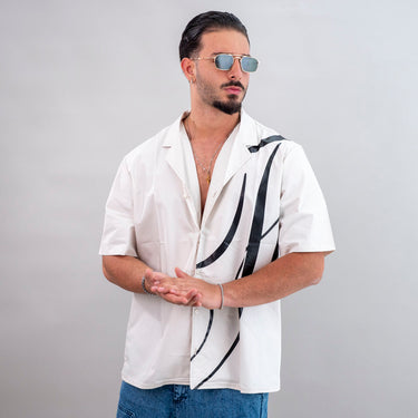 forward CAMICIA CON STAMPA FRONTE RETRO