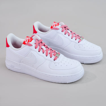 nike air force 1 laccio red