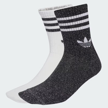 adidas socks 2 pz glitter