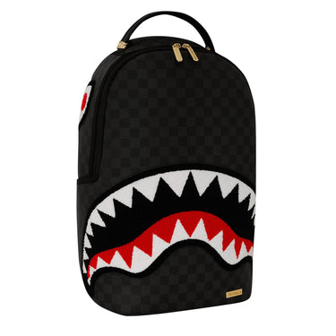SPRAYGROUNG BLACK CHENILLE SIP DLXSV BAC