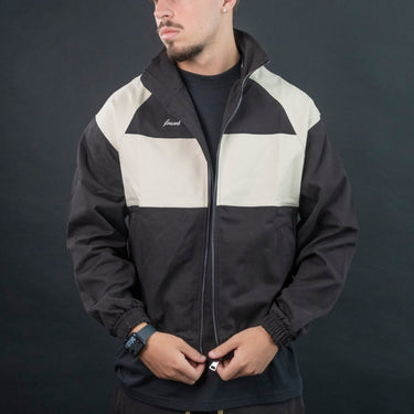 FORWARD FELPA APERTA CON RICAMO E ZIP