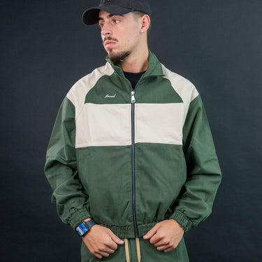 FORWARD FELPA APERTA CON RICAMO E ZIP