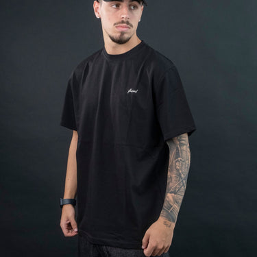 FORWARD SHIRT NERA CON RICAMO SCRITTA