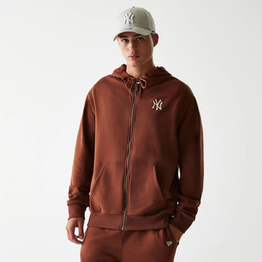 new era felpa con zip ny
