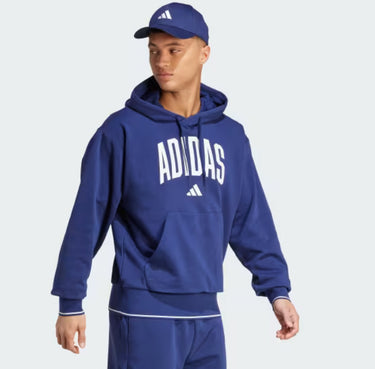 adidas felpa scritta
