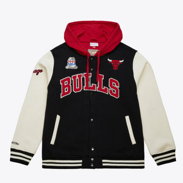 Mitchell & ness felpa bottoni bulls