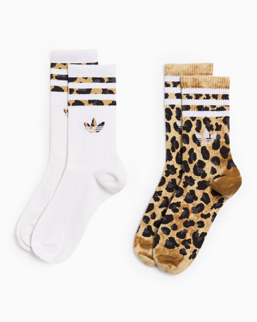 adidas socks leopardato