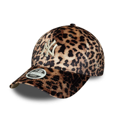 new era cap velluto leopardato