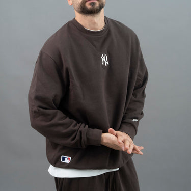 new era felpa girocollo