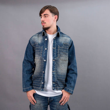 trust no one giacca carpenter denim