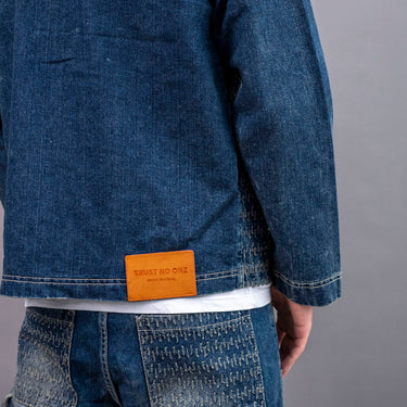 trust no one giacca carpenter denim