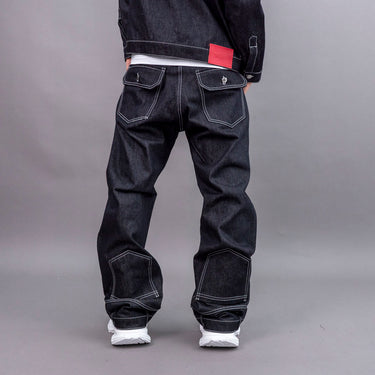 trust no one jeans raw denim