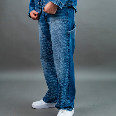 trust no one pantalone carpenter denim