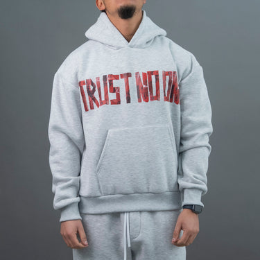 trust no one felpa scotch allarme