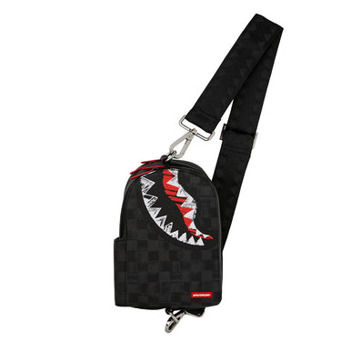 SPRAYGROUND SCRIBBLE SHARK BORSELLO