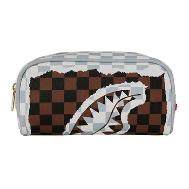 SPRAYGROUND CREAM AND BROWN TE POCHETTE