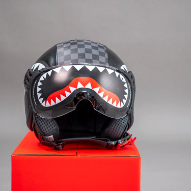 SPRAYGROUND SHARKS IN PARIS HELMET GREY