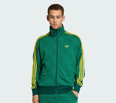 Adidas giacca firebird green