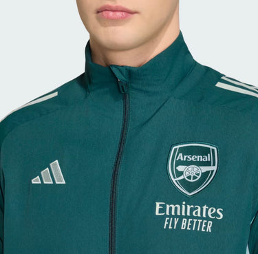 Adidas jacket zip arsenal