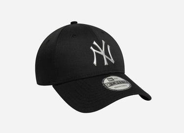 new era cap logo metallic