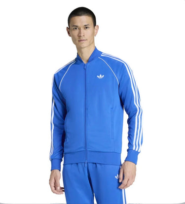 adidas felpa con zip adicolor uomo